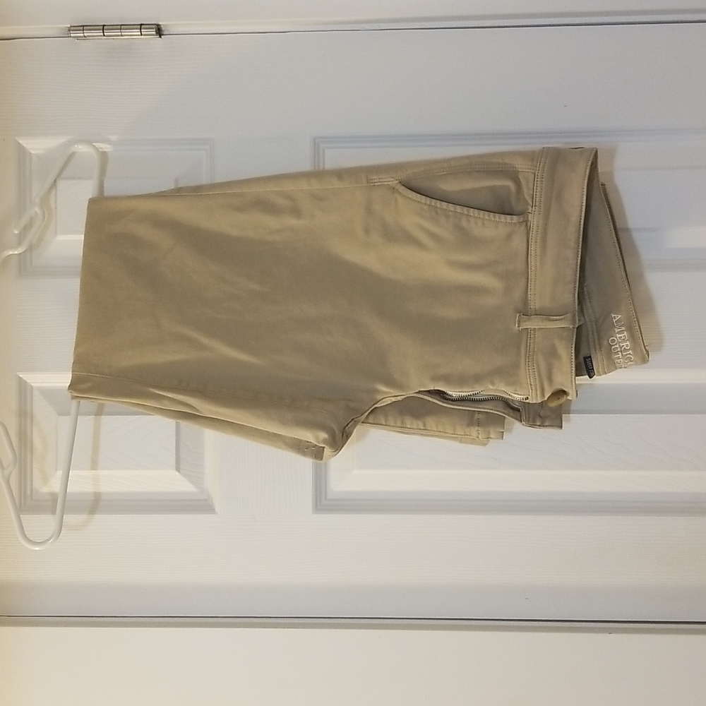 American Eagle super stretch khakis